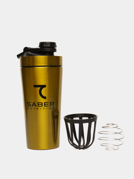 Shaker, 7saber shishasi, metall, 750 ml
