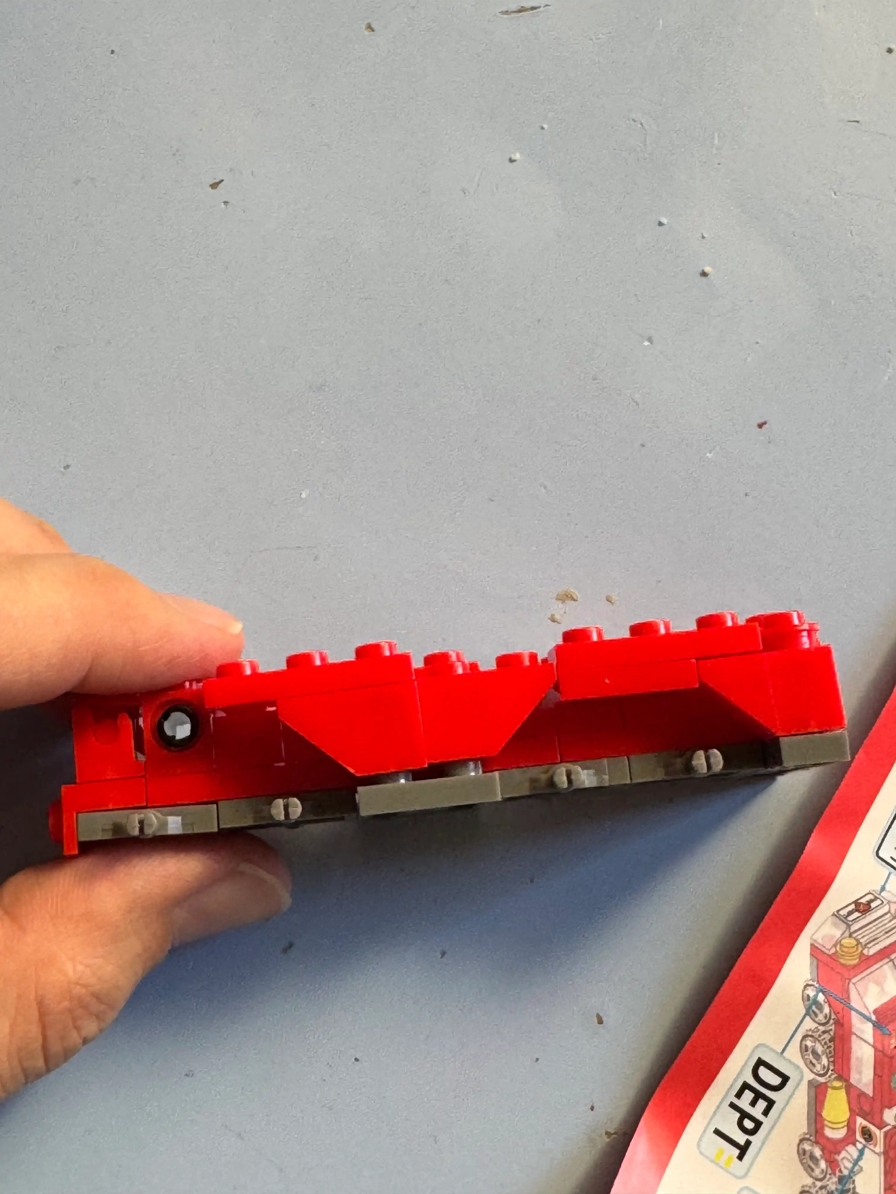 Конструктор 6 в 1, Спасательная техника, совместим с Lego