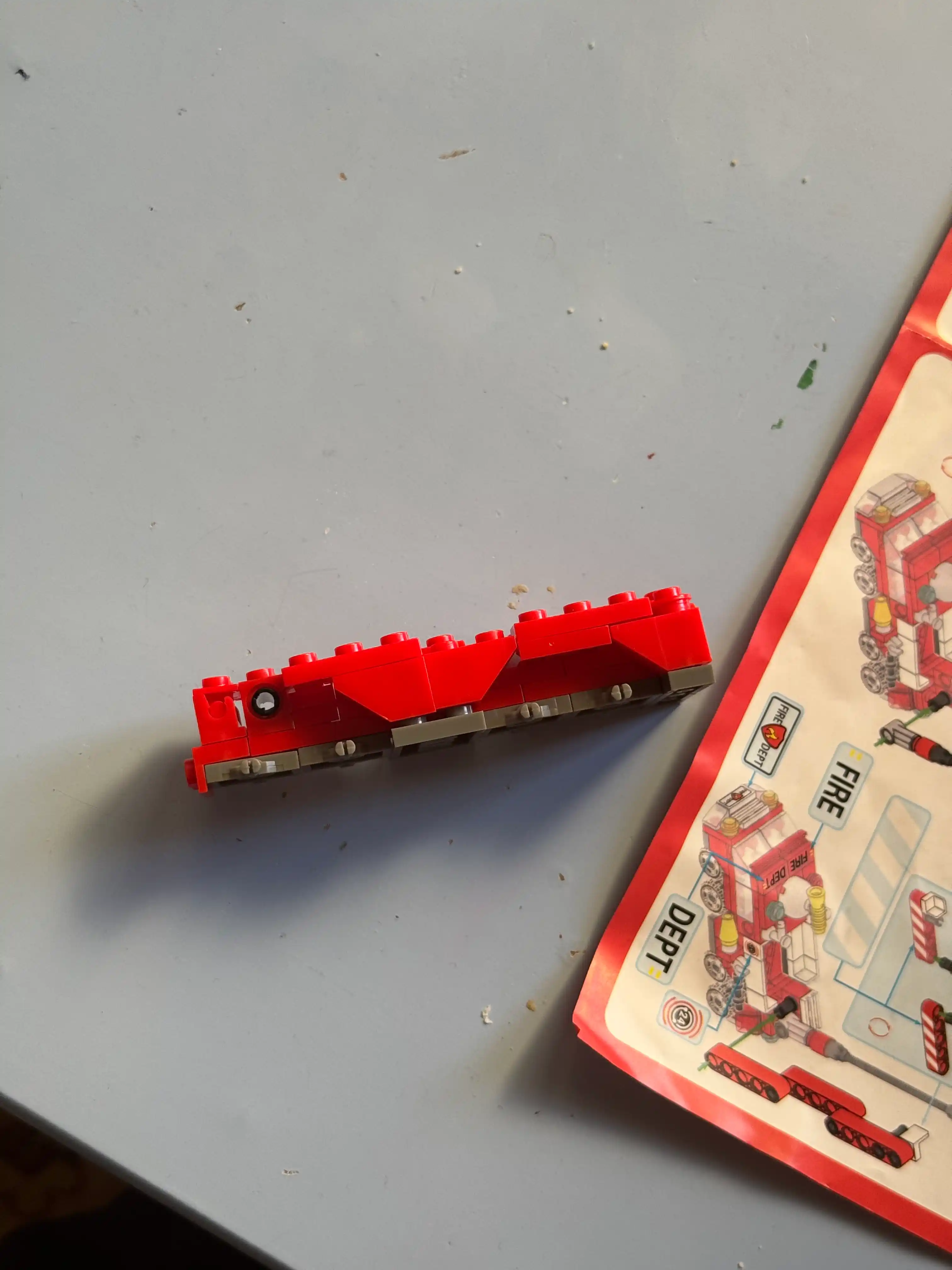 Конструктор 6 в 1, Спасательная техника, совместим с Lego