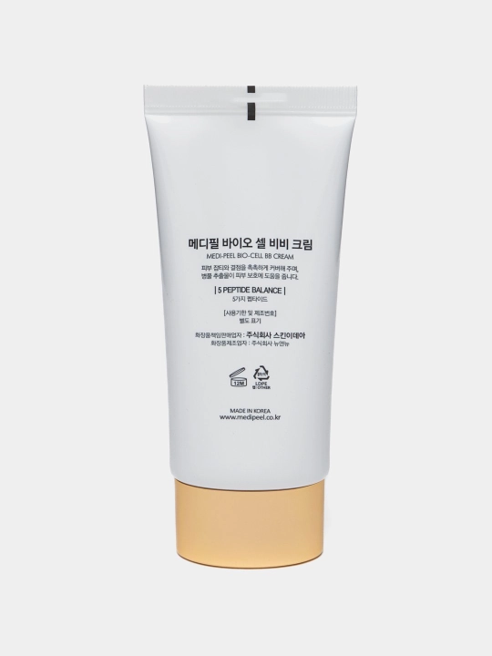 Yuz uchun BB-krem, MEDIPEEL+, Bio Cell 5 Peptide Balance, 50 ml