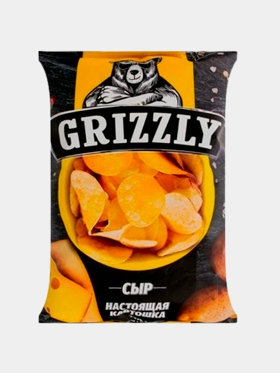Чипсы Grizzly со вкусом сыра 55 г — SNACKS1-P187709
