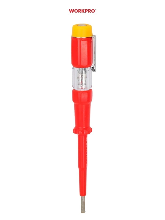 WORKPRO kuchlanishni aniqlovchi tester – 12-1000V, kontaktli va beskontaktli model