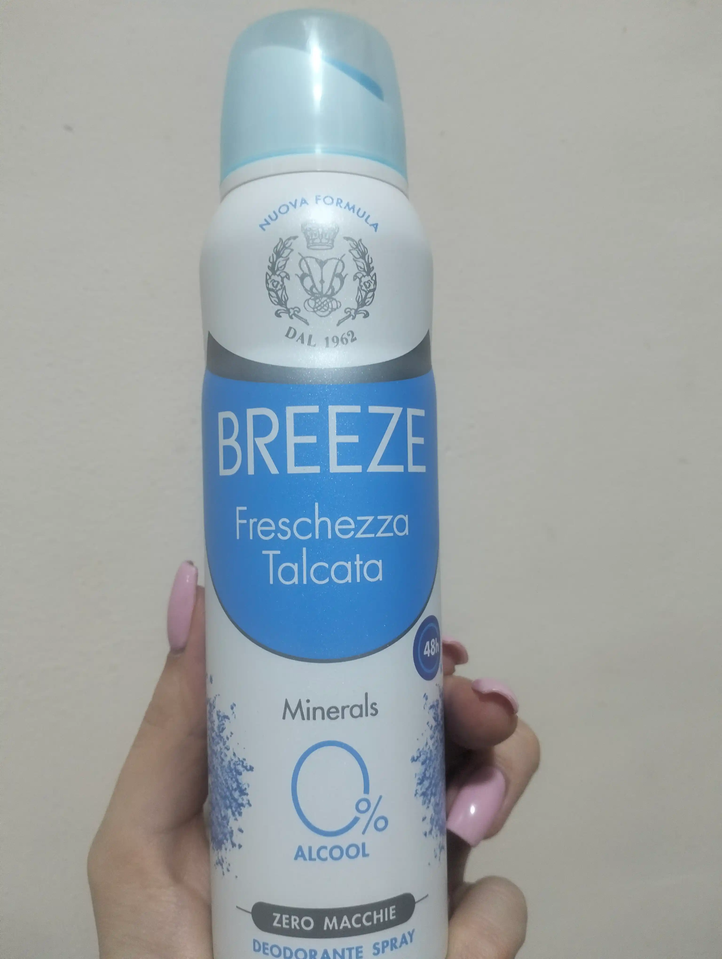 Dezodorant sprey Breeze Freschezza Talcata, ayollar uchun, 150 ml