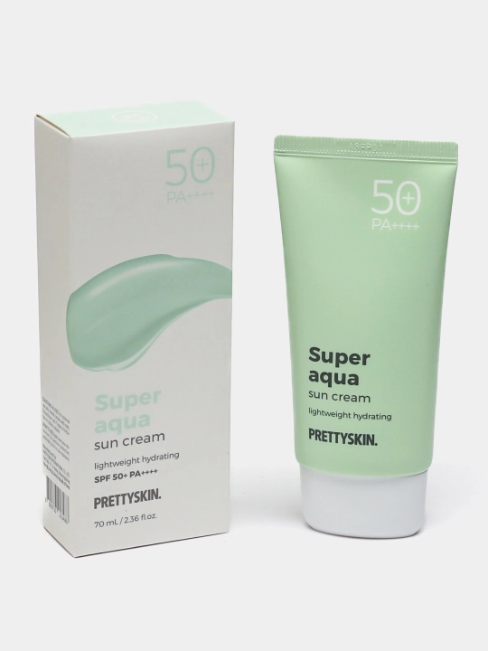 Turli teri turlari uchun SPF 50+ RA++++ koreys quyoshdan himoyalovchi yuz va tana kremi, 70 ml