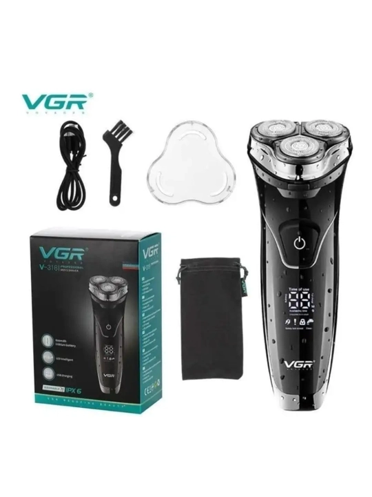 Erkaklar elektr soqol mashinkasi VGR, trimmer, soch kesish va soqol olish mashinasi Shaver