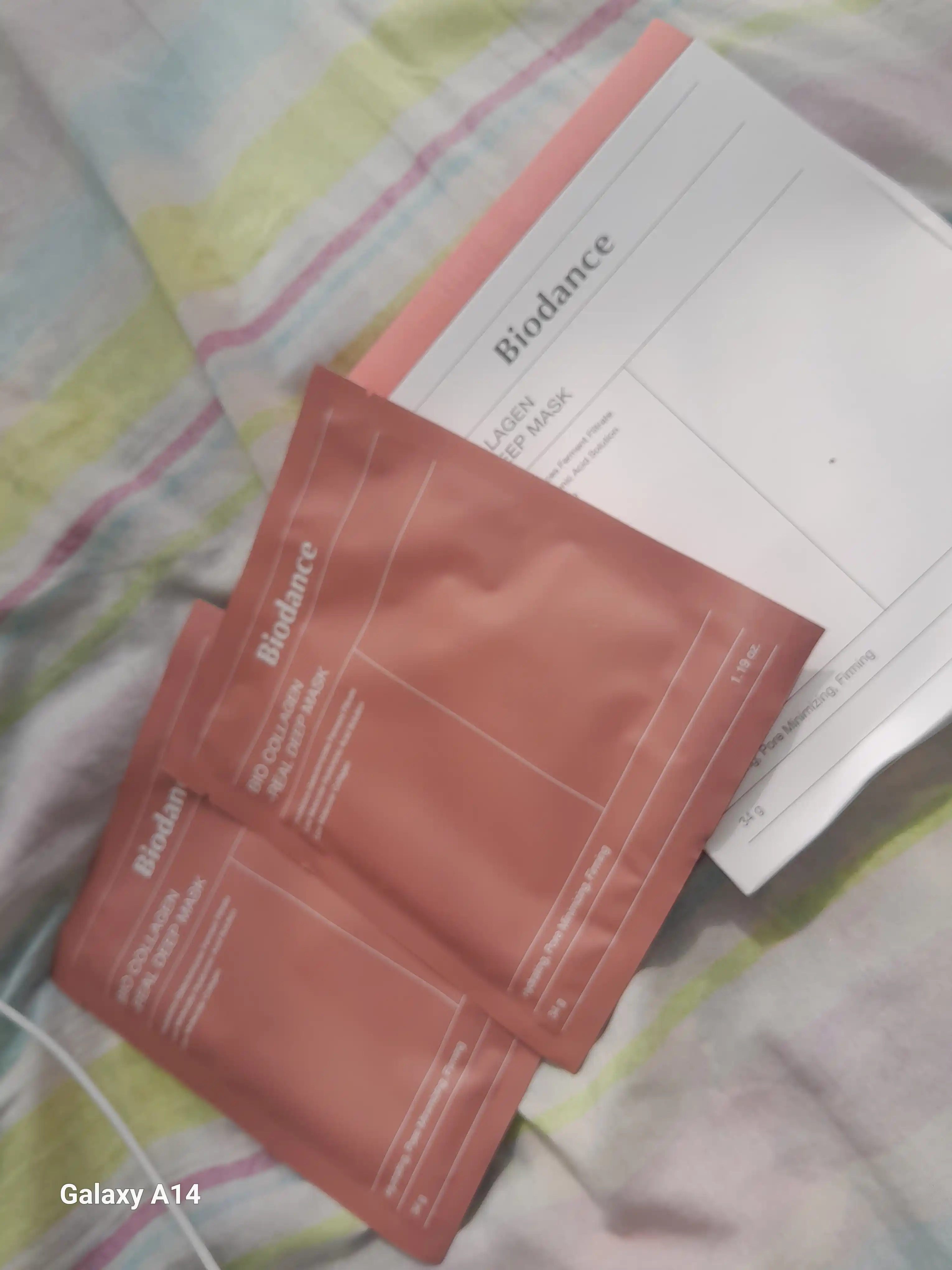 Маска для лица гидрогелиевая с коллагеном Collagen, для эластичности кожи