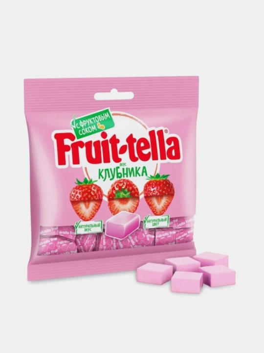 "Fruit-tella" qulupnayli chaynaladigan konfet 70g - 