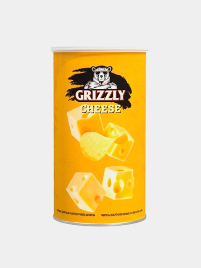 Чипсы Grizzly со вкусом сыра 70 г — SNACKS1-P1876EF