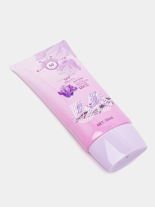 Yuz uchun quyoshdan himoya qiluvchi krem Lazurde, SPF 50+