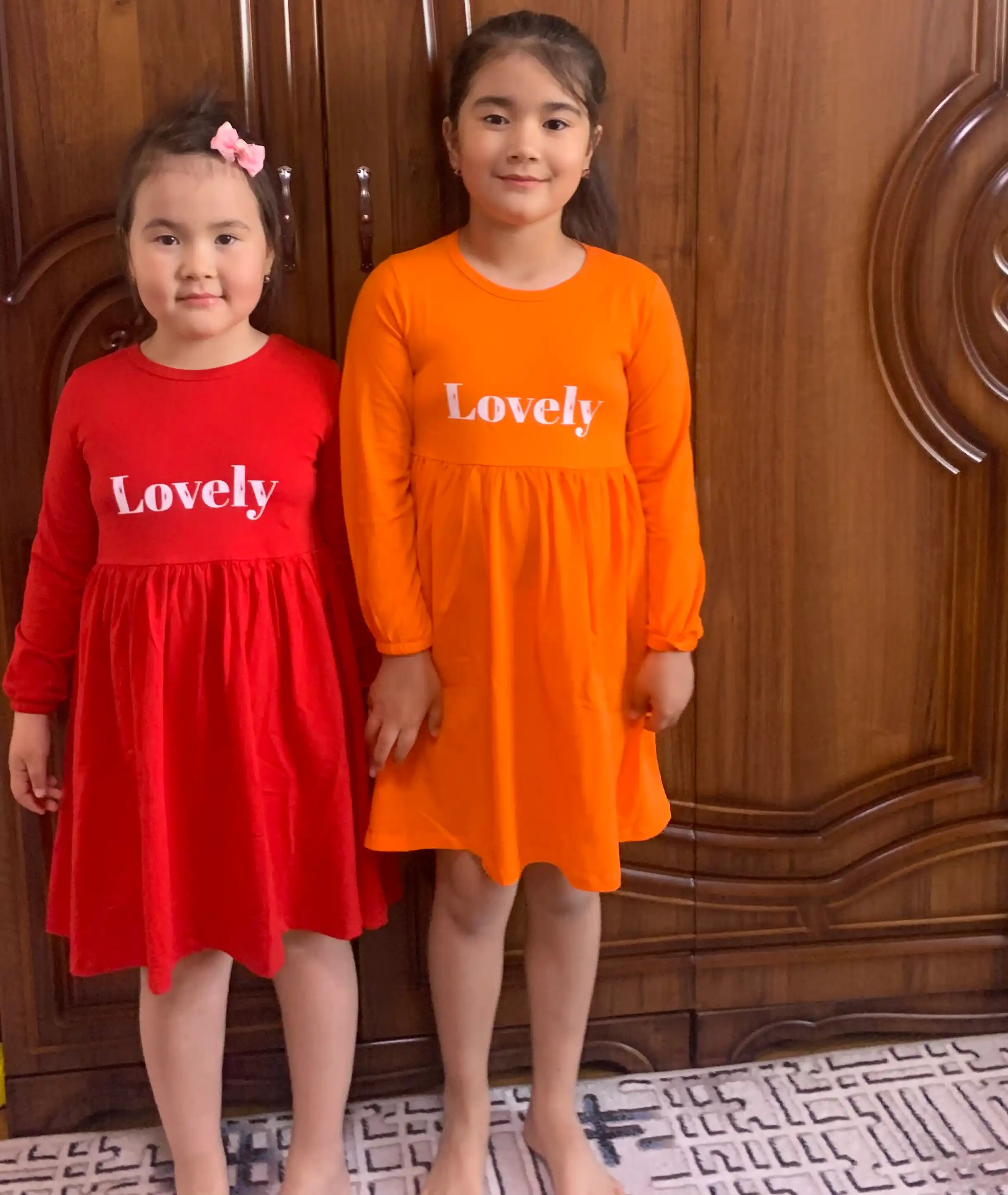Qizlar uchun bahor va yoz uchun ko’ylak