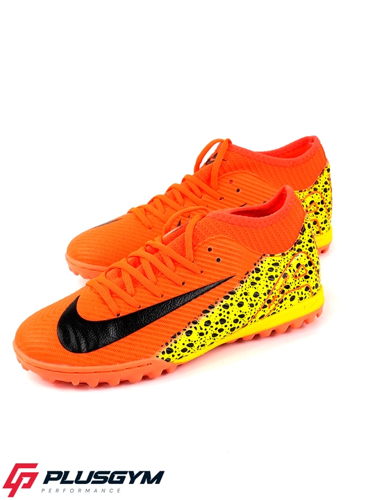 Футбольные бутсы Air Zoom, сороконожки, с манжетом и Полуманжеты, яркие цвета
