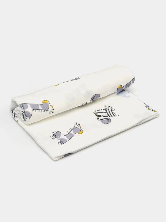 Yangi tug‘ilgan chaqaloqlar uchun yo‘rgaklar, muslin, 80*100 sm