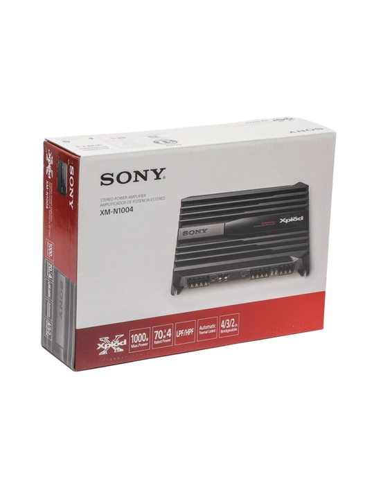 Усилитель звука SONY XM-N502 500W 2-канальный / XM-N1004 1000W 4-канальный