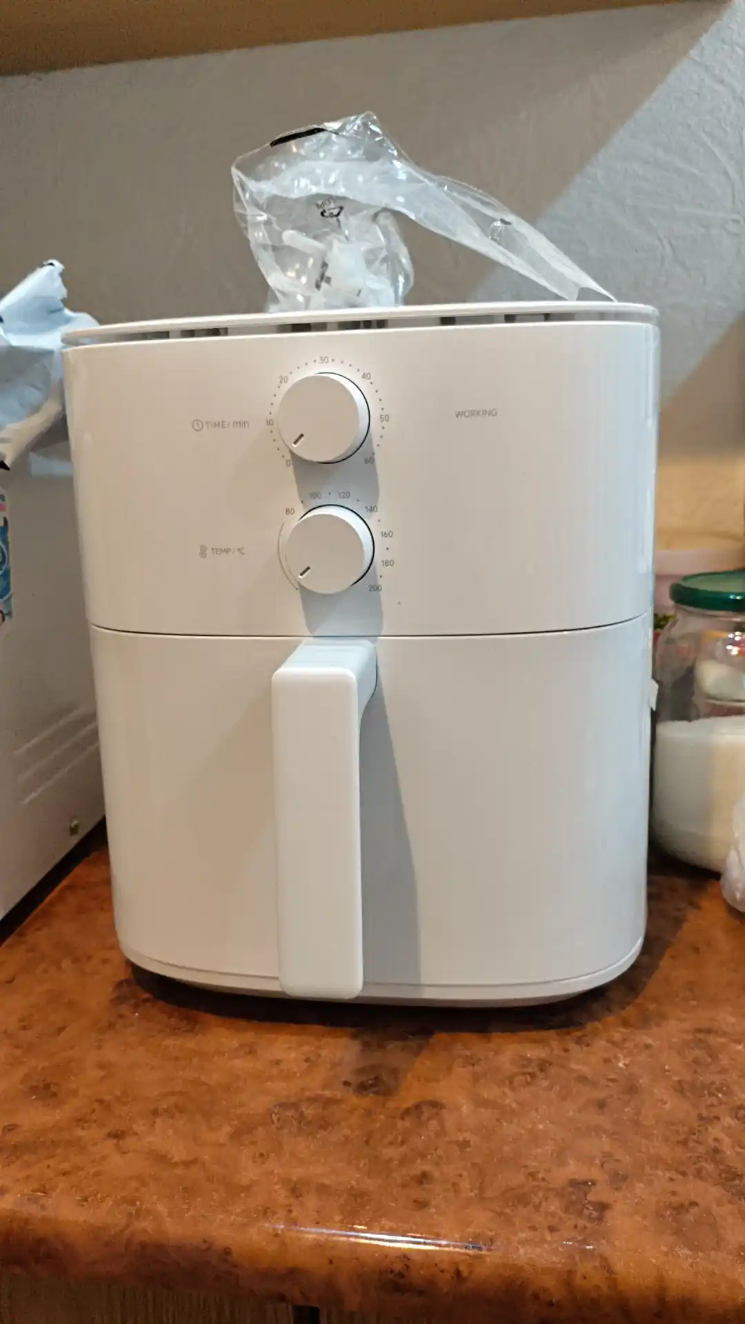 Xiaomi Smart Air Fryer aqlli aerogril 6.5 l/5.5 l, tayyor retseptlar bilan, global versiya