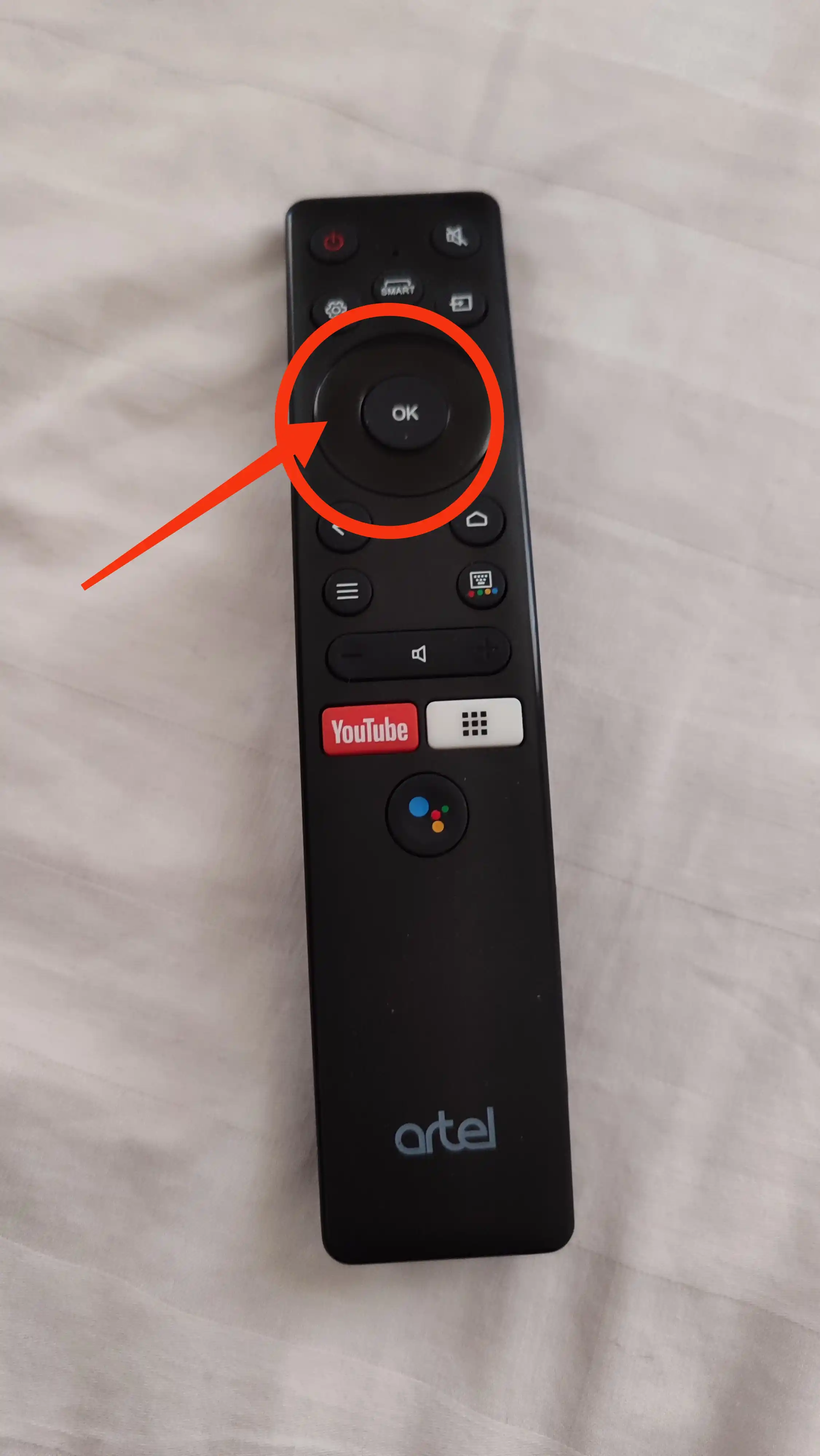 Пульт с голосовым управлением для ARTEL SHVAKI smart ТВ Magic Control