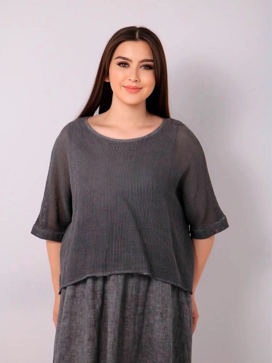 Ayollar uchun paxta sarafani, keng model, universal o‘lcham, yozgi uslub