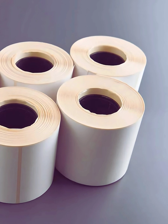 Termo stiker 100x150 mm – 1 rulon, katta qutilarga mo‘ljallangan, termoprinter uchun