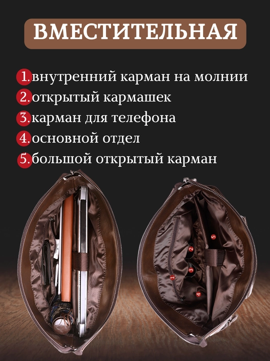 Сумка мужская на плечо