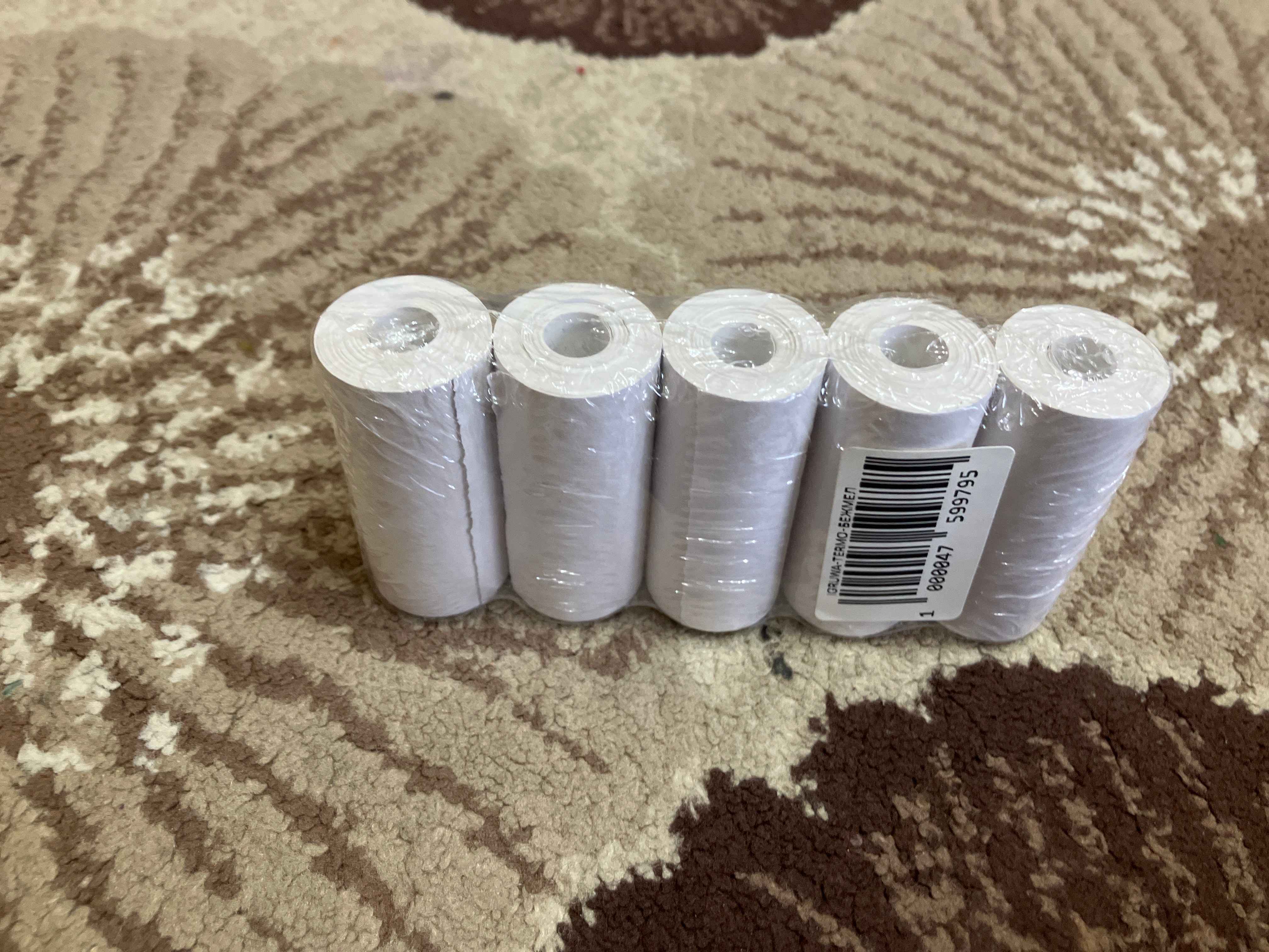 Mini printerlar va fotoapparatlar uchun rangli, o‘zi yelimlanadigan qog‘oz