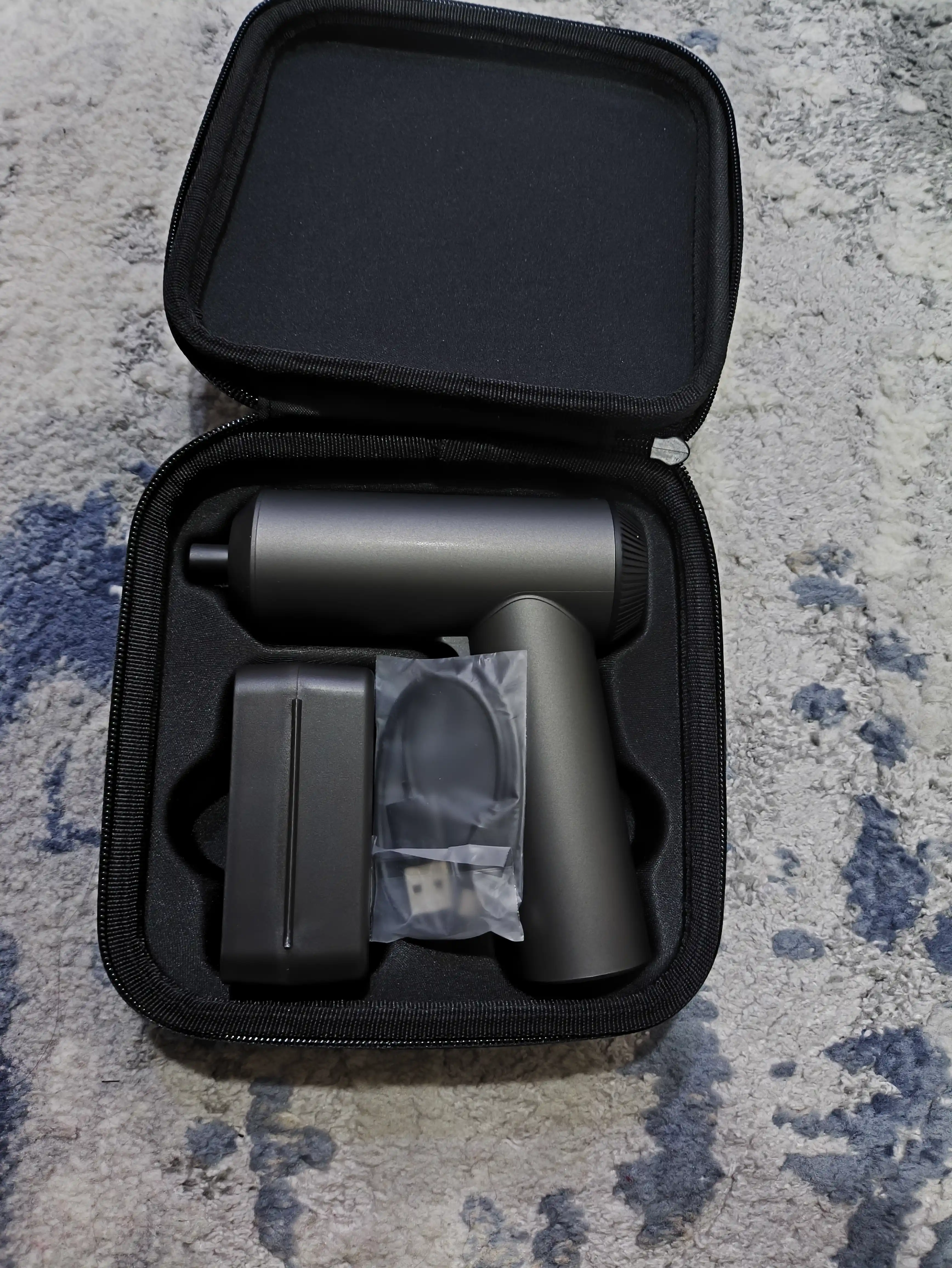 Tornavida elektr simsiz Xiaomi Mi Electric Screwdriver Gun, 12 bit kiritilgan