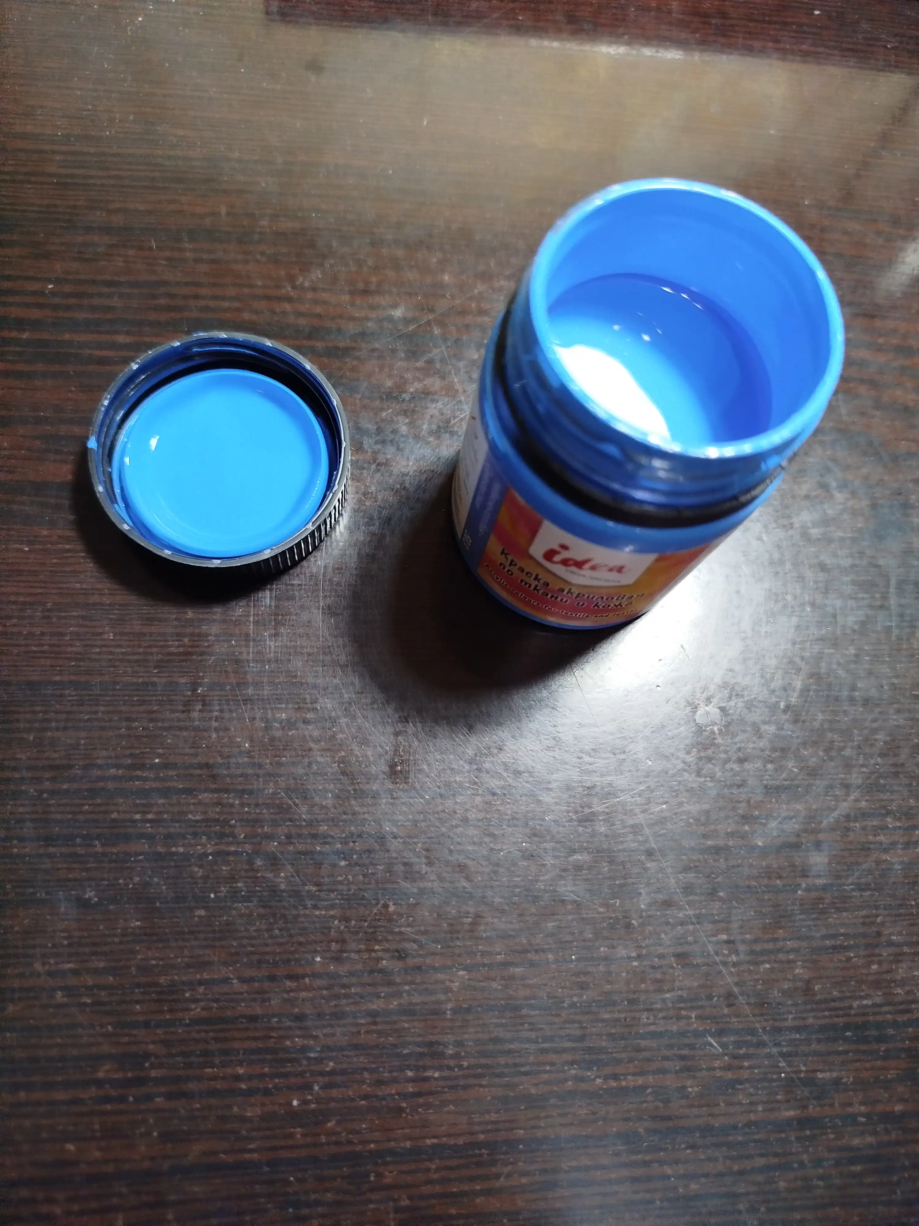Mato uchun bo'yoqlar va konturlar "VISTA-ARTISTA" g'oyasi ITA-50 50 ml 503 Osmon ko'k
