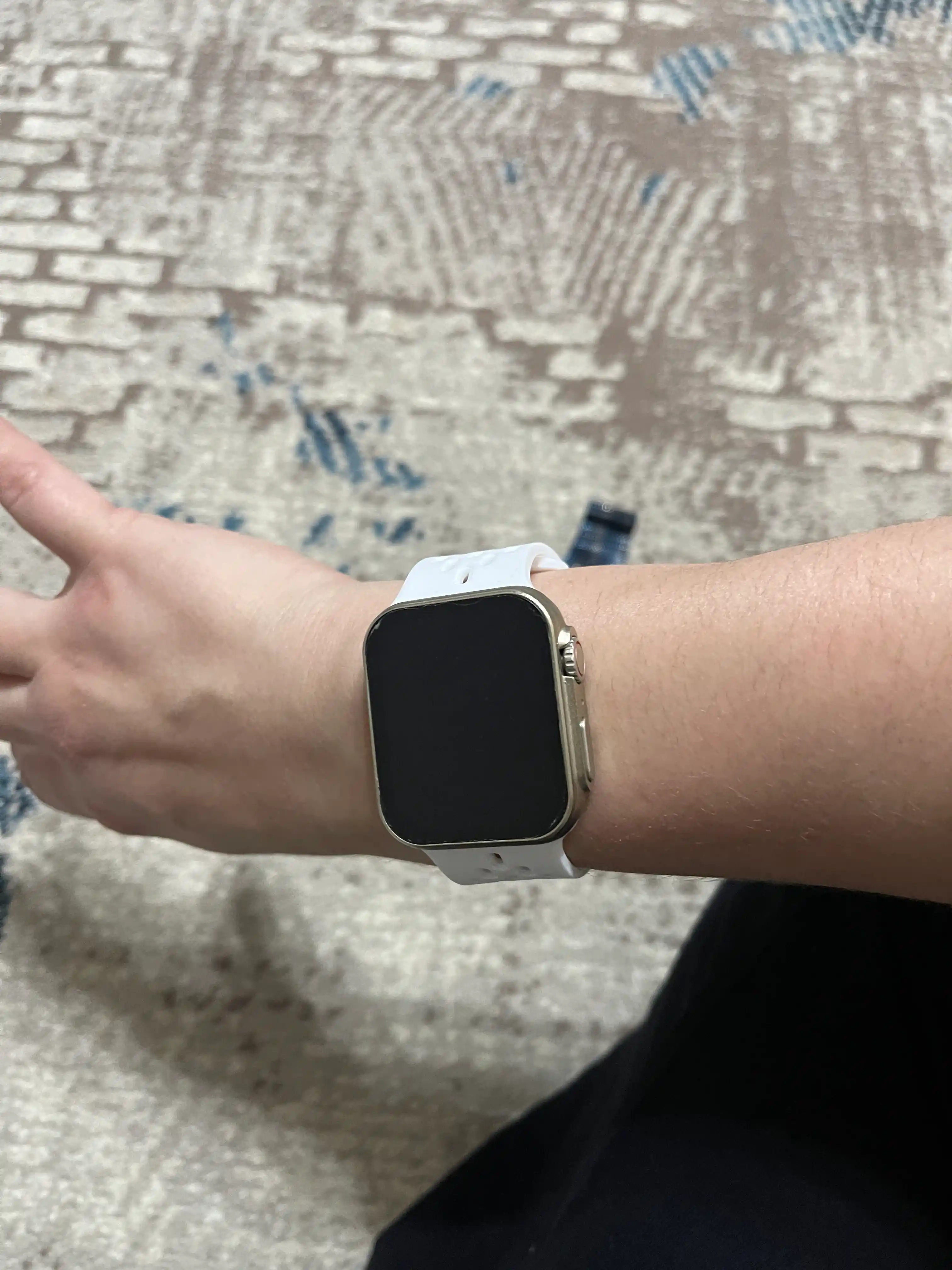 Спортивный силиконовый ремешок, на магнитной основе, для Apple Watch 42, 44, 45, 49 мм