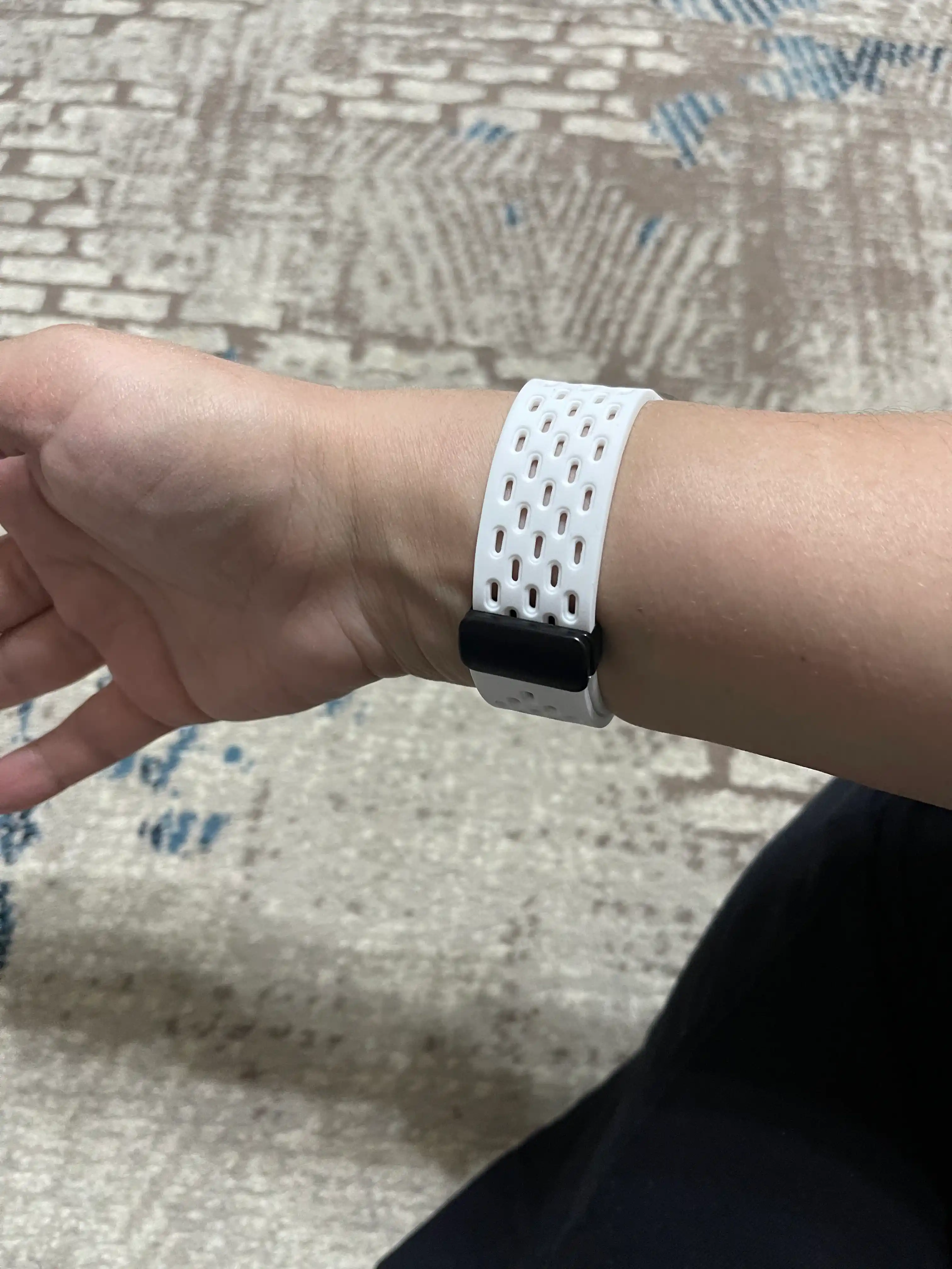 Спортивный силиконовый ремешок, на магнитной основе, для Apple Watch 42, 44, 45, 49 мм