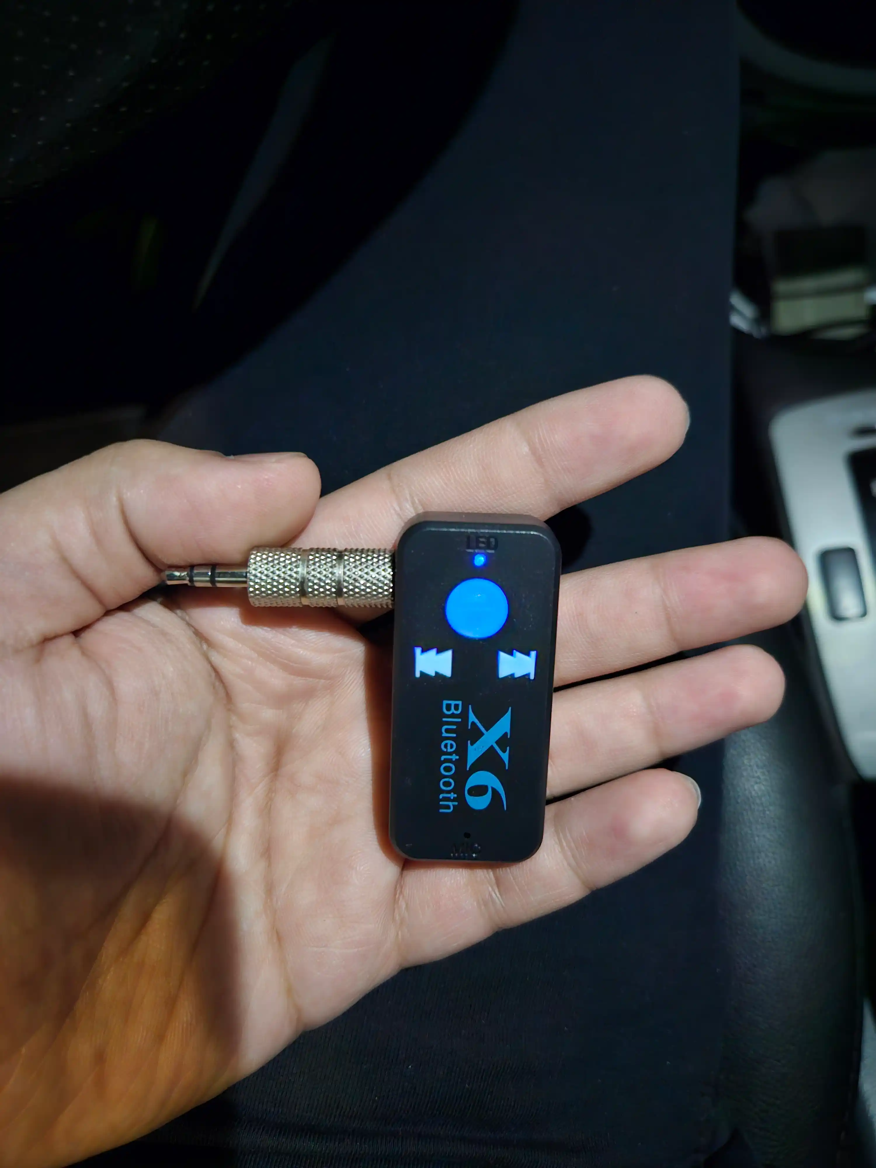 AUX адаптер в автомобиль, X6 Bluetooth 3.5 мм, для прослушивания музыки и разговоров по телефону