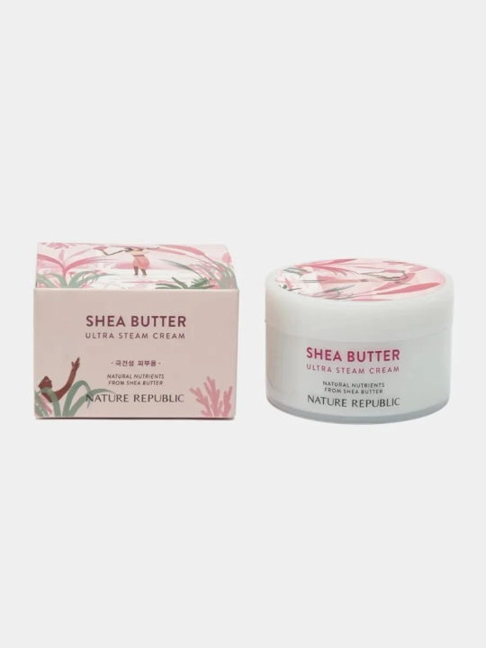 SHEA BUTTER namlantiruvchi kunduzgi va tungi krem, 100 ml