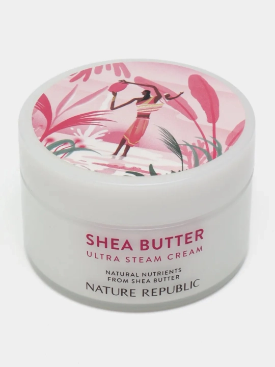 SHEA BUTTER namlantiruvchi kunduzgi va tungi krem, 100 ml