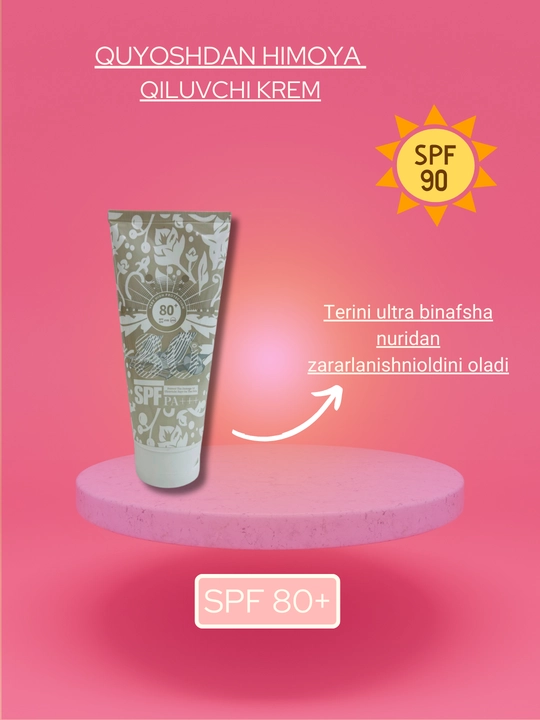 Krem quyoshga qarshi HG.ZRLY SPF 60 PA+++, 150 ml