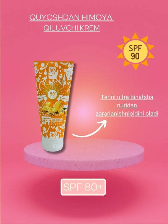Krem quyoshga qarshi HG.ZRLY SPF 60 PA+++, 150 ml