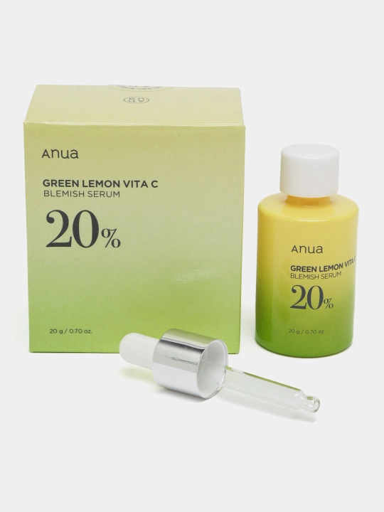 Anua Green Lemon Vita C zardobi 20%, qarishga qarshi namlovchi yuz zardobi, 20 gr