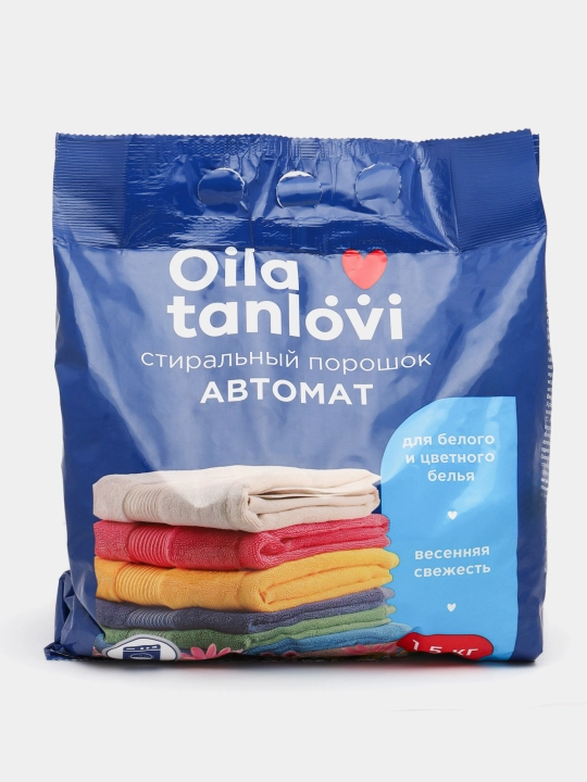 Kir yuvish kukuni Oila tanlovi "Bahor musaffoligi" avtomat, 1,5 kg, 3 kg