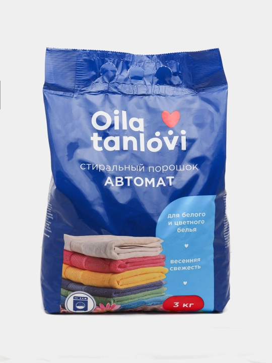 Kir yuvish kukuni Oila tanlovi "Bahor musaffoligi" avtomat, 1,5 kg, 3 kg