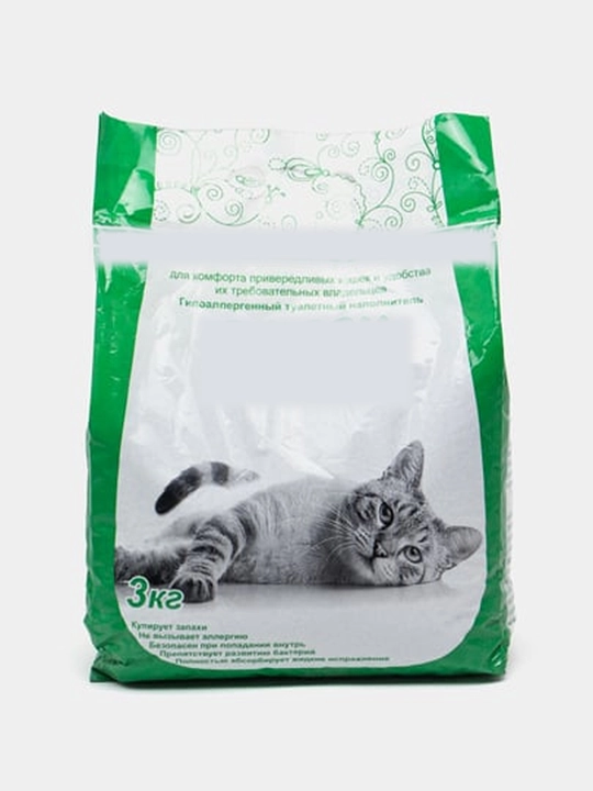 Gipoallergen mushuk axlati to'ldiruvchisi, 3-5 kg - 