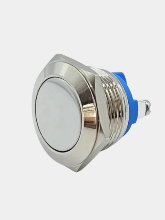PBS-28B-2 metall antivanadal tugmasi, D19 mm, OFF-ON fiksatsiasiz