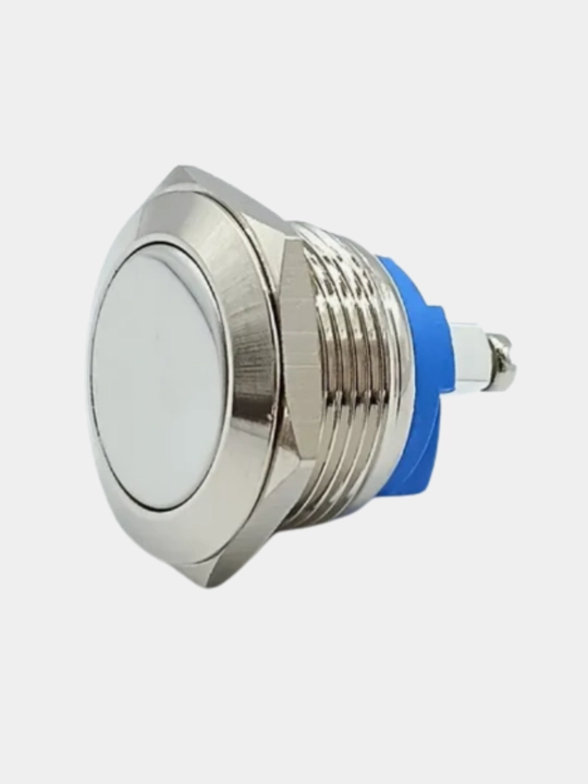PBS-28B-2 metall antivanadal tugmasi, D19 mm, OFF-ON fiksatsiasiz