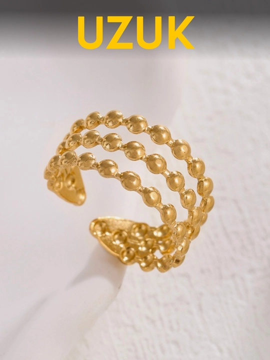 Gold va silver uzuklar, “Luxe Duo” ayollar uzuklari