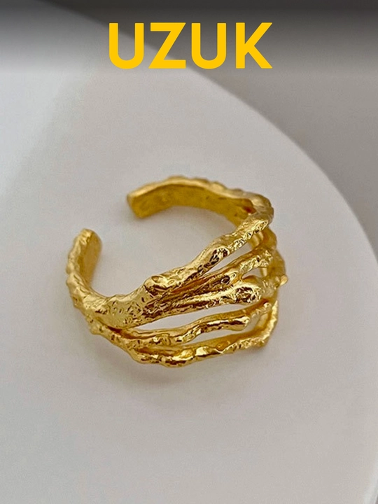 Gold va silver uzuklar, “Luxe Duo” ayollar uzuklari