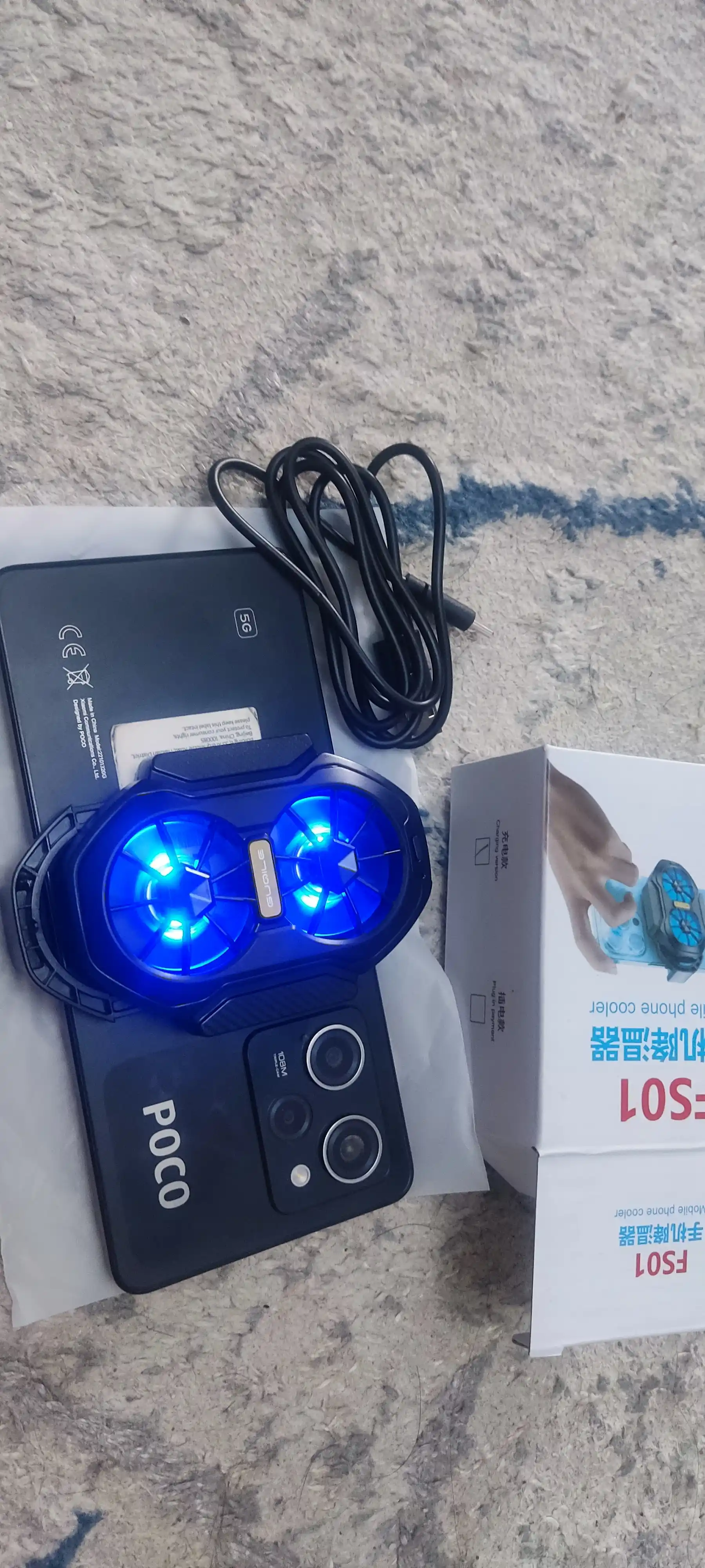 Telefon uchun sovutish sovutgichi FS01 simsiz