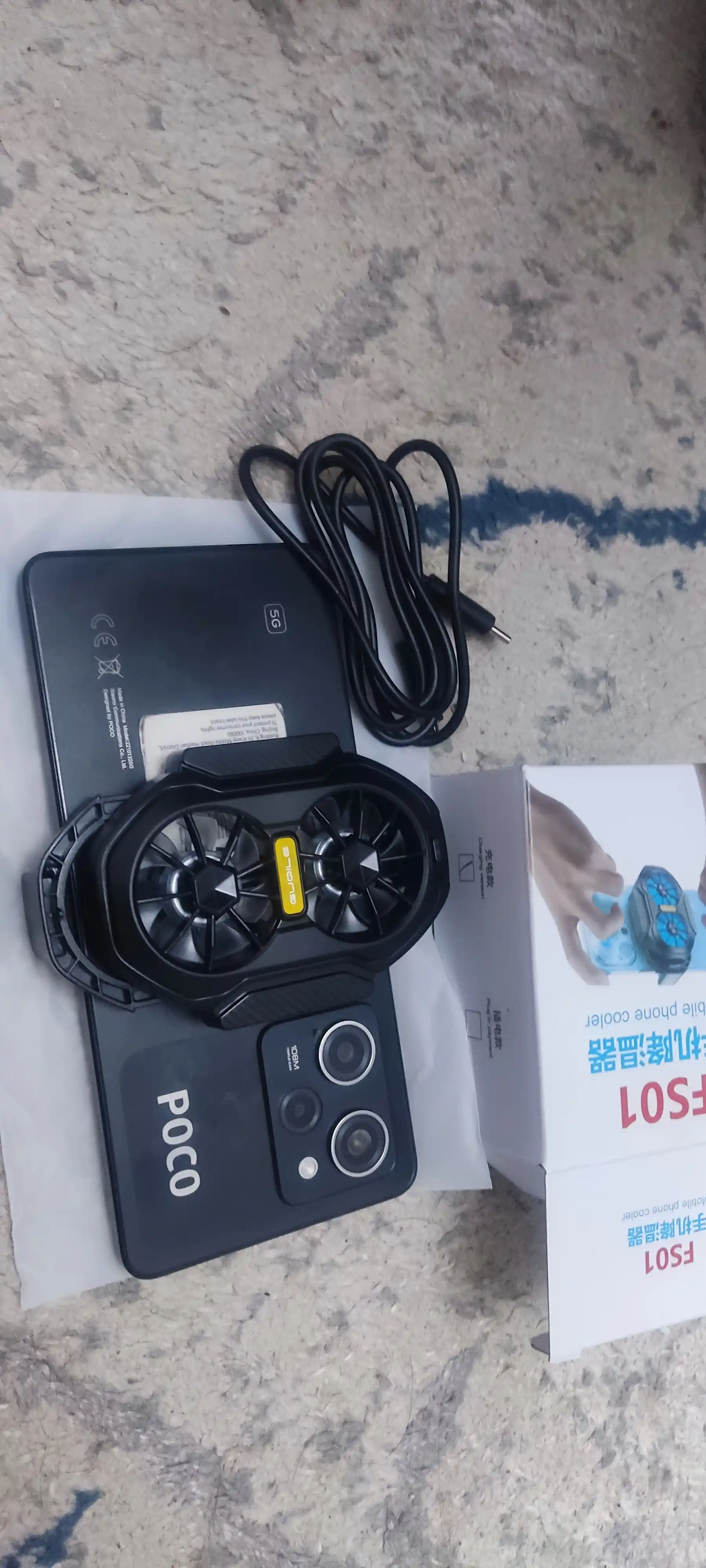 Telefon uchun sovutish sovutgichi FS01 simsiz