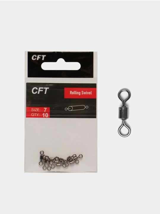 Baliq ovlash uchun vertlyug 10 dona – zanglamaydigan, spinning va feeder