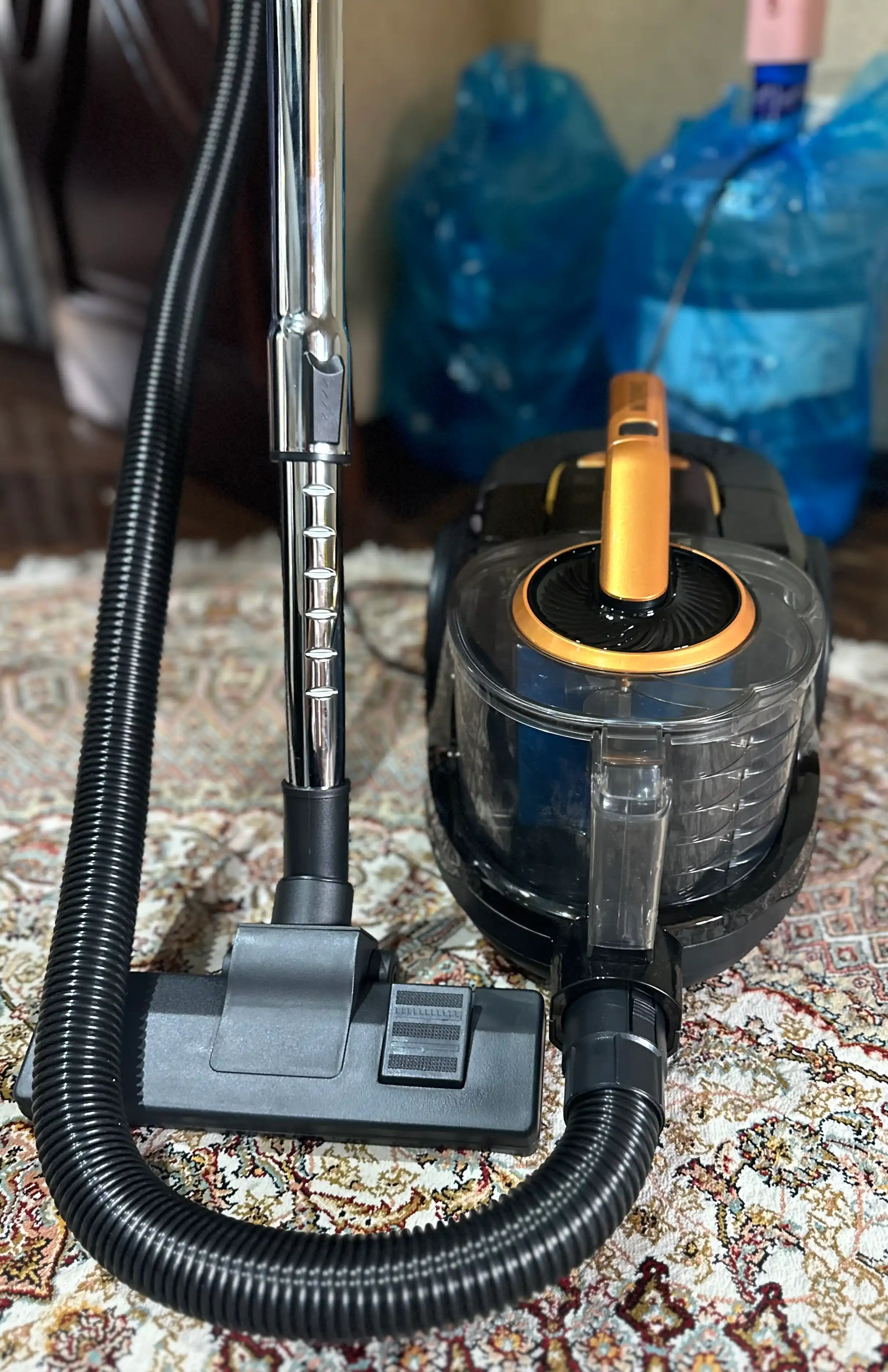 Пылесос без мешка BOSH KPA26C, мощный 3600W