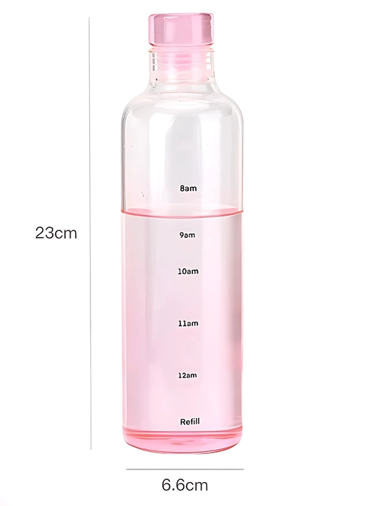 Suv uchun bolinadigan shisha butilka, 500 ml, ichimliklar uchun idish