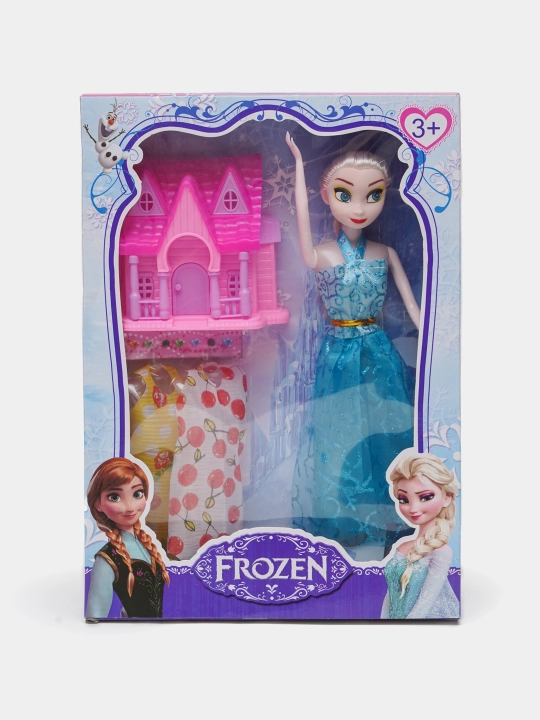 Qo'g'irchoq to'plami, Frozen, qo'g'irchoq uzunligi 28 sm, 3+, Xitoy