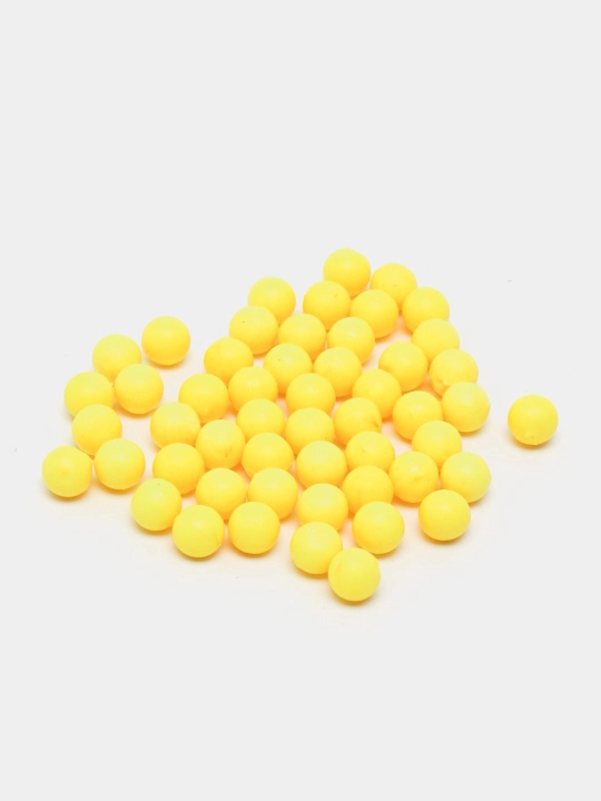 Plastik o'qlar, 6 mm, 100 dona, metall to'pponcha uchun, bolalar uchun - 