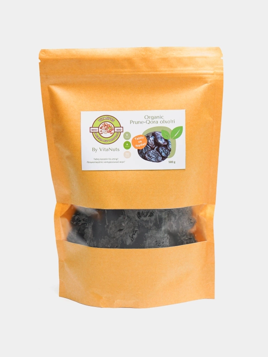 Qora olxo‘ri, danaksiz, 200 gr, 500 gr