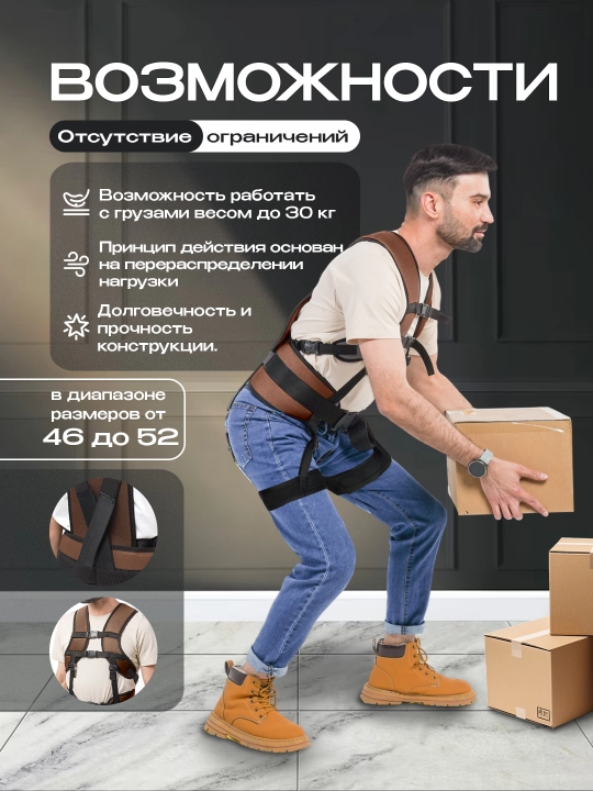 Yengillashtirilgan ekzoskelet, organaizer