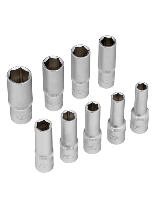 Asboblar to'plami STELS, 1/2", CrV, plastik qutida, 60 dona, 14103